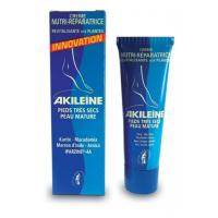 крем для ног интенсивное увлажнение и питание akileine nutri-repair cream for dry feet