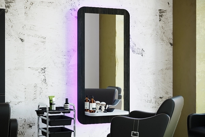 Парикмахерское зеркало Sensus Gloss (с LED-подсветкой)