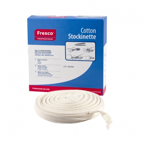 fresco tubular stockinette, эластичный трубчатый бинт для фиксации повязок, 100% хлопок (20м)