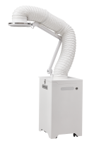 вытяжка econair a2 silver (светодиодное led-освещение comfort)
