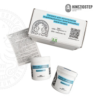силикон kineziostep средней эластичности. твердость по шору а: 15-20 (250 гр + 250 гр)
