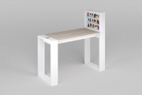 Стол маникюрный MATRIX (с подставкой для лаков) фото стол маникюрный matrix (с подставкой для лаков)