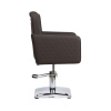 парикмахерское кресло мд-166 (с наклоном спинки, прострочкой и утяжкой)