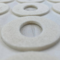 Fresco Oval Felt Pad, полутвердая клейкая войлочная прокладка, большая овальная (размер L)