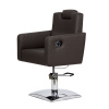 парикмахерское кресло мд-166 (с наклоном спинки, прострочкой и утяжкой)