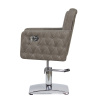 парикмахерское кресло мд-166 (с наклоном спинки, прострочкой и утяжкой)