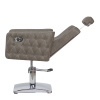 парикмахерское кресло мд-166 (с наклоном спинки, прострочкой и утяжкой)