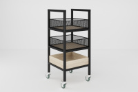 парикмахерская тележка ironik rack 2