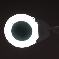 лампа-лупа бестеневая med-mos 9005led (5 диоптрий, на струбцине)