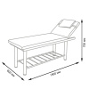 Массажная кушетка МД-3277 фото массажная кушетка мд-3277