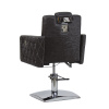 парикмахерское кресло мд-166 (с наклоном спинки, прострочкой и утяжкой)