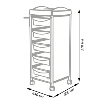 тележка парикмахерская м-03 next