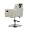 парикмахерское кресло мд-166 (с наклоном спинки, прострочкой и утяжкой)