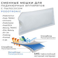 мешок для аппаратов с пылесосом антимикробный