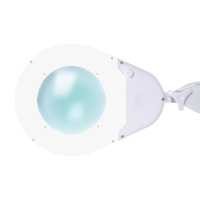 лампа-лупа бестеневая med-mos 9005led (5 диоптрий, на струбцине)