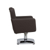 парикмахерское кресло мд-166 (с наклоном спинки, прострочкой и утяжкой)