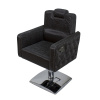 парикмахерское кресло мд-166 (с наклоном спинки, прострочкой и утяжкой)