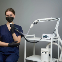 Пылесос для педикюра Nail Assistant (без тележки) фото пылесос для педикюра nail assistant (без тележки)