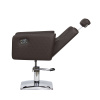 парикмахерское кресло мд-166 (с наклоном спинки, прострочкой и утяжкой)