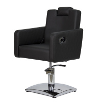 парикмахерское кресло мд-166 (с наклоном спинки, прострочкой и утяжкой)