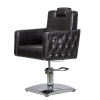 парикмахерское кресло мд-166 (с наклоном спинки, прострочкой и утяжкой)